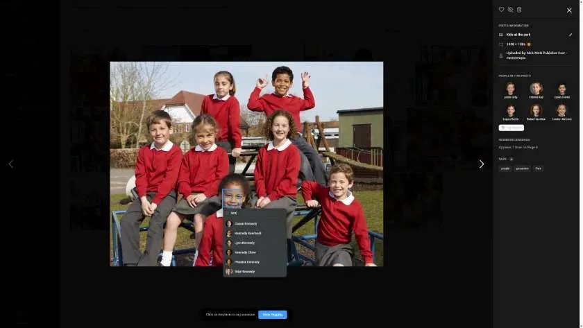 Portrait tools without facial recognition